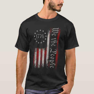 Camiseta La vieja bandera de los Estados Unidos, Patriótica