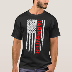 Camiseta La vieja bandera estadounidense estresó la carpa p