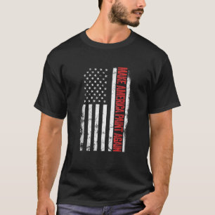 Camiseta La vieja bandera estadounidense hace que Estados U