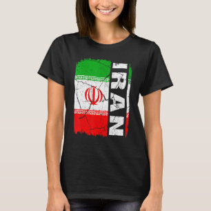 Camiseta La vieja bandera iraní del Orgullo de Irán