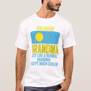 Camiseta La vieja bandera palauana de Palau para el Día de