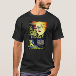 Camiseta La vieja casa oscura - afiche de la época de 1932