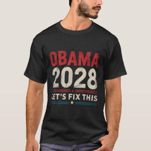 Camiseta La vieja elección patriótica política de Obama 202