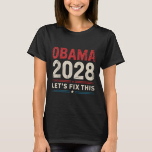 Camiseta La vieja elección patriótica política de Obama 202