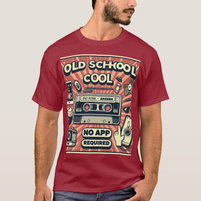 Camiseta La vieja escuela (Anverso)