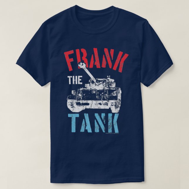 Camiseta La vieja escuela Frank el tanque Premium (Diseño del anverso)