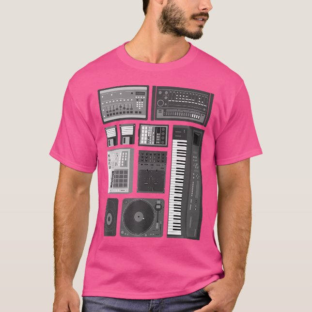 Camiseta La vieja escuela Hip Hop Rap Music Beaker (Anverso)
