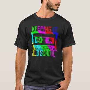 Camiseta La vieja música retro de Cassette 80
