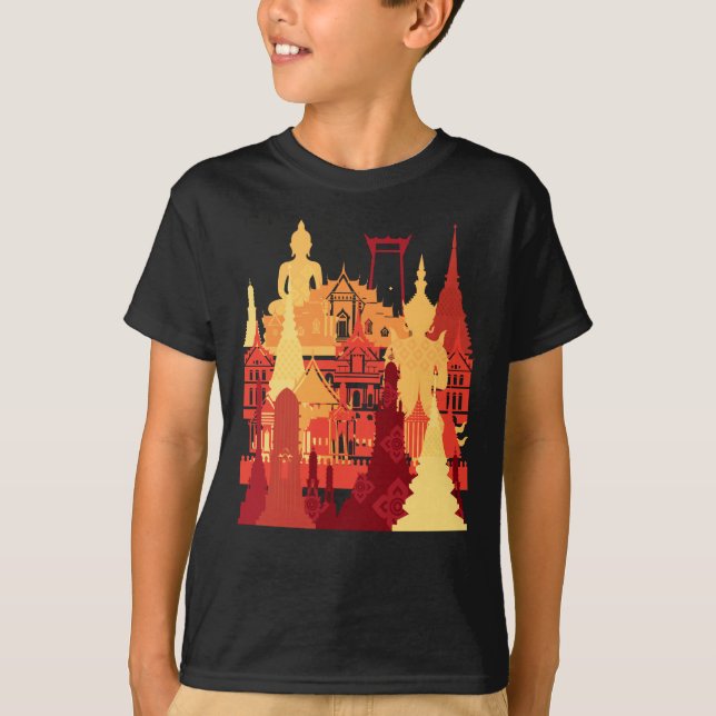Camiseta La vieja Tailandia (Anverso)