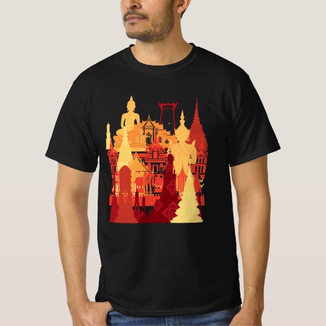 Camiseta La vieja Tailandia (Anverso)