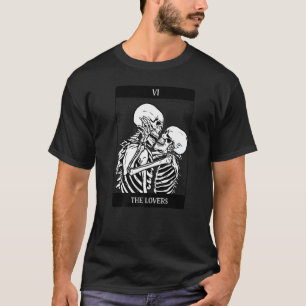 Camiseta La Vieja Tarjeta Tarot Astrología Calavera Horror 