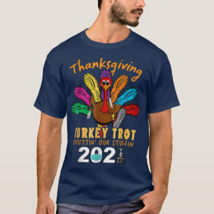 Camiseta La vieja trota turca de Acción de Gracias Struttin