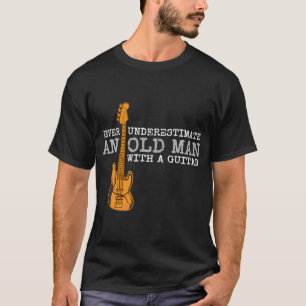 Camiseta La vieja viticultura nunca subestima a un anciano