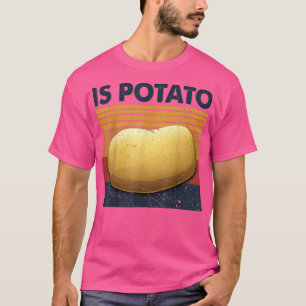 Camiseta La Vintage Retro Es La Papa En La Televisión Como 