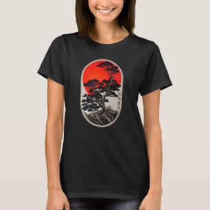 Camiseta La vintage sabiduría japonesa de las bellezas del 