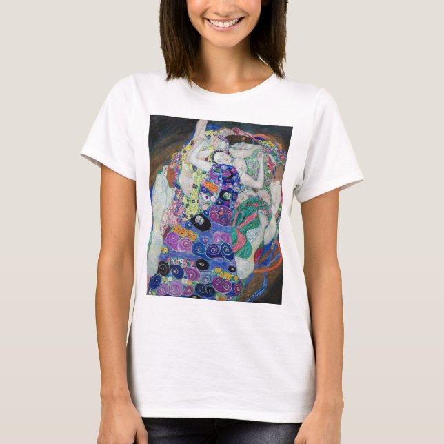 Camiseta La Virgen de Gustav Klimt, 1913 (Anverso)