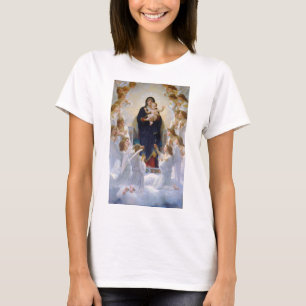 Camiseta La Virgen de los Ángeles, Bouguereau