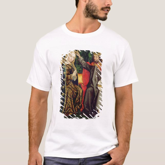 Camiseta La Virgen Enthroned, del altar de la bóveda, 1499 (Anverso)