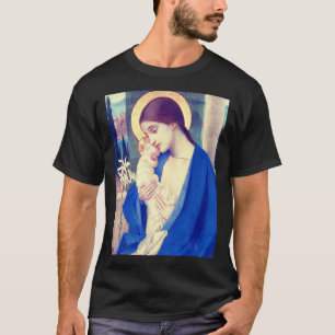 Camiseta La Virgen María y el Niño Jesús Gracia del Renacim