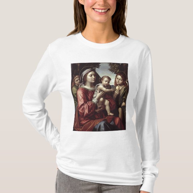 Camiseta La Virgen y el niño (Anverso)