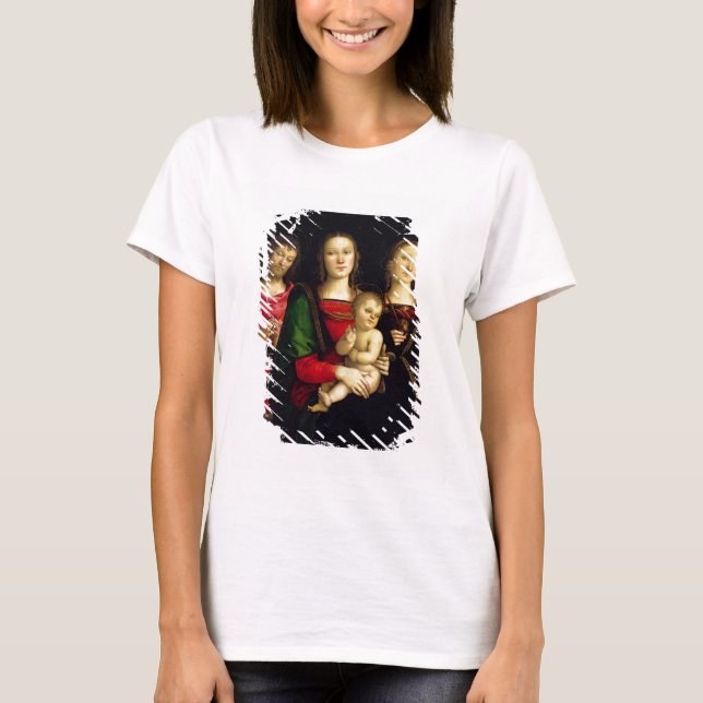 Camiseta La Virgen y el Niño con San Juan Bautista y (Anverso)