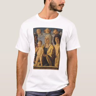 Camiseta La Virgen y el niño con San Pedro y el St.