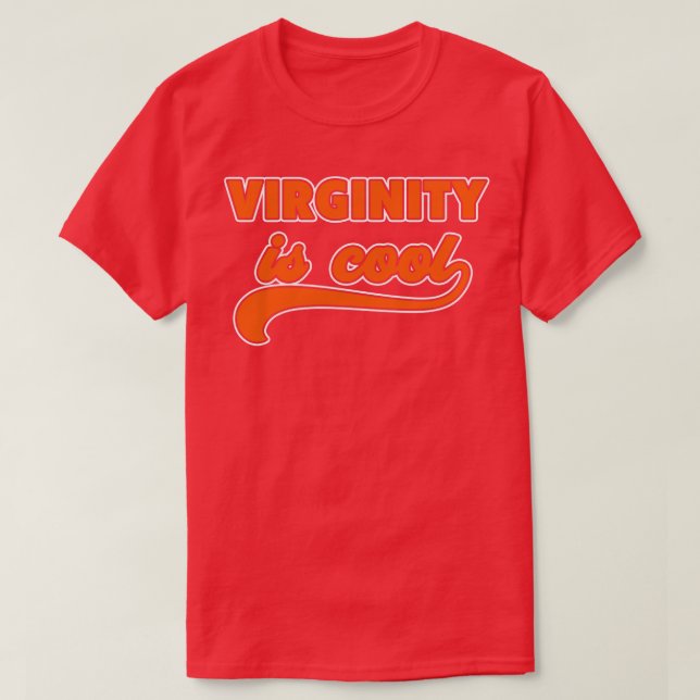 Camiseta La virginidad es Cool Virgin (Diseño del anverso)