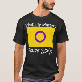 Camiseta La visibilidad importa | Abrazo | Orgullo intersex
