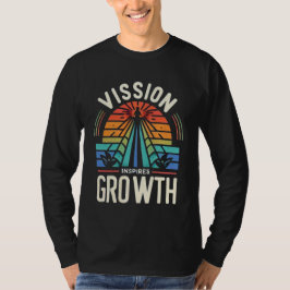Camiseta La visión inspira crecimiento