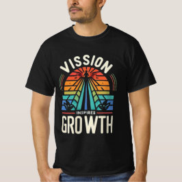 Camiseta La visión inspira crecimiento