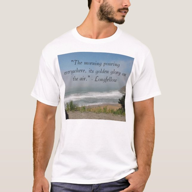Camiseta "La víspera de colada de la mañana… (Anverso)