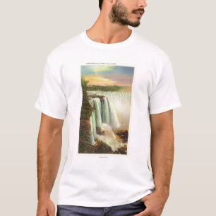 Camiseta La vista de la herradura baja de la isla de la