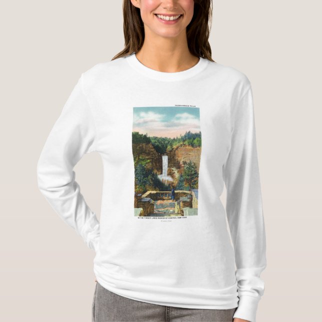 Camiseta La vista de Taughannock baja # 2 (Anverso)