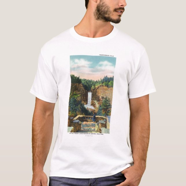 Camiseta La vista de Taughannock baja # 2 (Anverso)