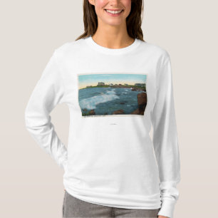 Camiseta La vista del bajo oscila la resaca
