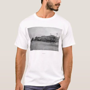 Camiseta La vista del carro del caballo combina en la calle