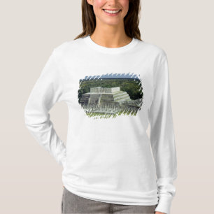Camiseta La vista del templo de los guerreros fija el