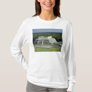 Camiseta La vista del templo de los guerreros fija el