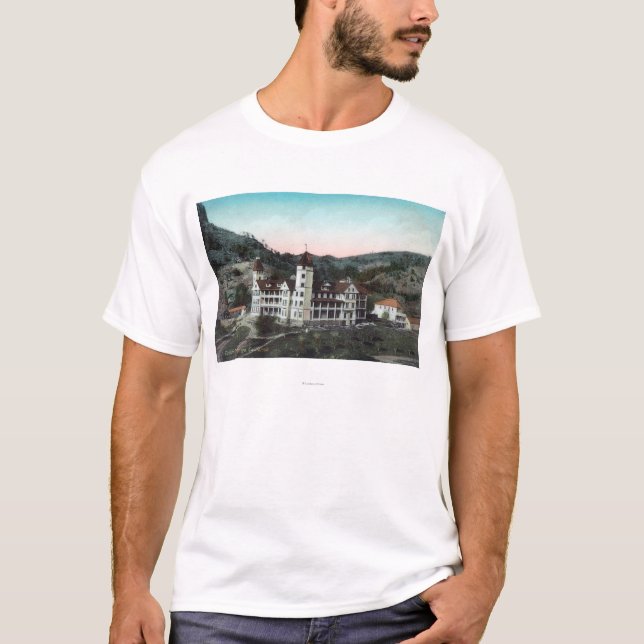 Camiseta La vista exterior del mineral toscano salta (Anverso)