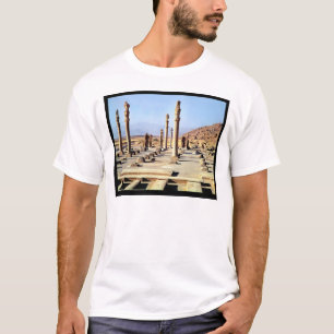 Camiseta La vista general del Apadana fundó c.518 A.C.