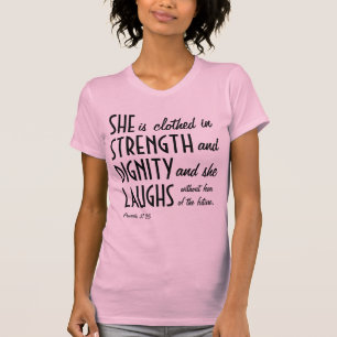 Camiseta La visten en fuerza y dignidad