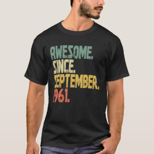Camiseta La vitalidad de 60 años de edad es divertida desde