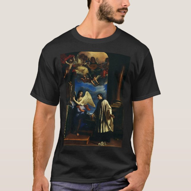 Camiseta La vocación de San Aloysius Luigi Gonzaga (Anverso)