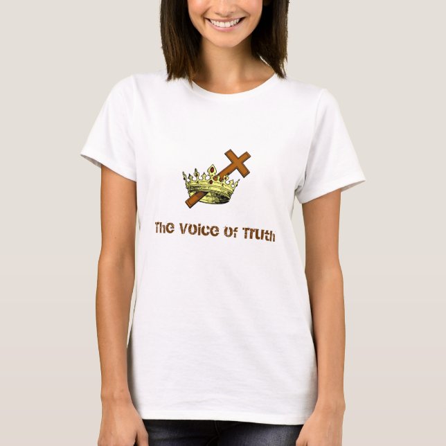 Camiseta La voz de la verdad (Anverso)