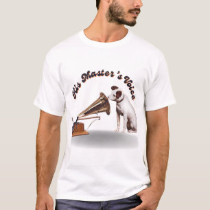 Camiseta La voz de su maestro en escritura