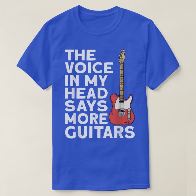 Camiseta La voz en mi cabeza dice más Gui (Diseño del anverso)