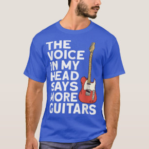 Camiseta La voz en mi cabeza dice más Gui