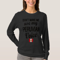La voz peruana Bandera del Perú