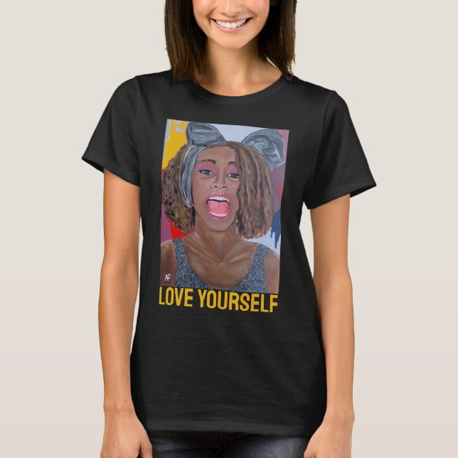 Camiseta La Voz Pintura de Alfred Fox (Anverso)