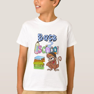 Camiseta la vuelta al colegio y el mono